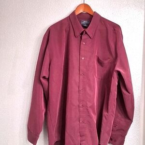 Great Northwest Clothing Company Men's Deep Purple Button Down Shirt    Size XXL